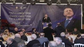 AK Parti Teşkilatı Bayburtta iftar sofrasında bir araya geldi