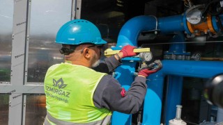 Aliağada doğal gaz ağı genişliyor