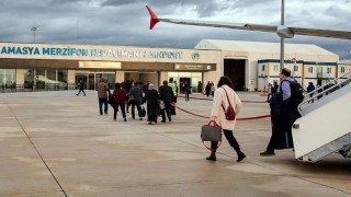 Amasya Merzifon Havalimanından şubatta 11 binden fazla yolcu uçtu