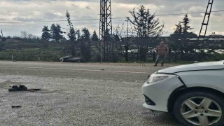 Antakyada otomobille çarpışan motosikletin sürücüsü hayatını kaybetti