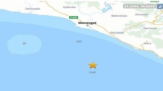 Antalya Körfezinde 4,1 deprem
