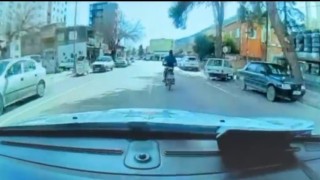 Aranan firari motosiklet sürerken polise yakalandı