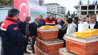 Arıcılara organik arısız 494 kovan dağıtıldı