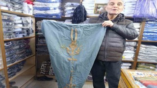 Asırlık Maraş abaları Tarihi Taş Han Çarşısında yaşatılıyor