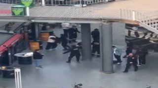 AVMde iki grup arasında kavga: Güvenlik müdahale etti