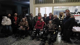 Aydın Engelliler Spor Kulübü üyeleri ve aileleri iftarda buluştu