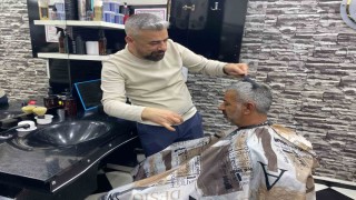 Aydında bayram tıraşı telaşı başladı