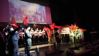 Aydında İstiklal Marşının kabulü törenle kutlandı