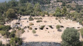 Aydının öksüz antik kenti Amyzon, gün yüzüne çıkmayı bekliyor