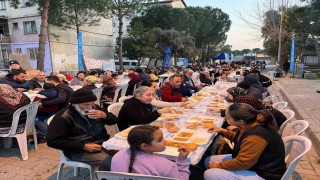 Aydınlı vatandaşlar Büyükşehirin iftar sofrasında buluştu