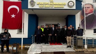 Aydıntepede vatandaşların ve görev başındaki personelin bayramı kutlandı