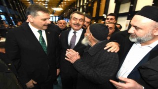Bakan Çiftçi ve Bakan Tekin, Erzurumda 4 bin kişiyle iftarda buluştu