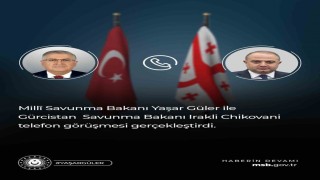 Bakan Güler, Gürcistanlı mevkidaşı ile telefonda görüştü