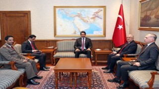 Bakan Güler, Katar Ankara Büyükelçisi Al-Henzabı kabul etti