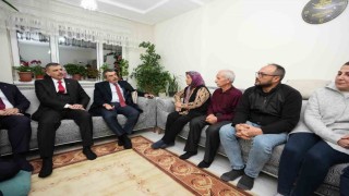 Bakan Tekin ve Çiftçiden Fatma Nur öğretmenin ailesine taziye ziyareti