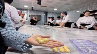 Balıkesir Üniversitesinde çikolata atölyesi düzenlendi