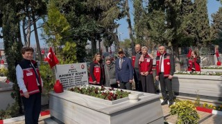 Balıkesirde Ramazan ayında şehitlere vefa ziyareti