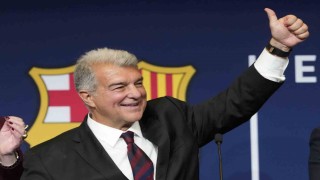Barcelonada Joan Laporta, yeniden başkan seçildi