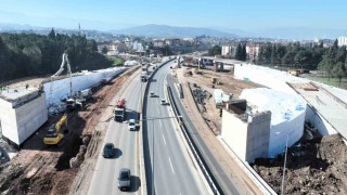 Başiskele Kavşağı projesinin yüzde 54ü tamamlandı