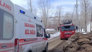 Başkalede korkutan yangın: 3 çocuk tedavi altına alındı
