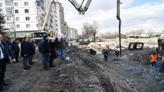 Başkan Büyükkılıç, 300 milyon TLlik katlı kavşak projesini yerinde inceledi