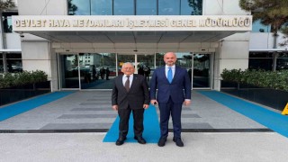 Başkan Büyükkılıç, DHMİ Genel Müdürü Çakmakı ziyaret etti