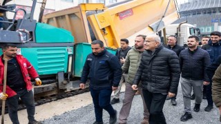 Başkan Er: Kışla caddesi-kız meslek lisesi arası önümüzdeki hafta trafiğe açılacak
