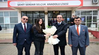 Başkan Geçit öğrencilerle buluştu: Hedefiniz olsun, çok çalışın