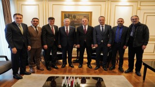 Başkan Kahveciden şehirler arası iş birliği için önemli görüşme