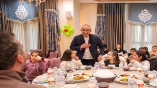 Başkan Kavuş, çocukların ilk oruç ve ilk iftar heyecanını paylaştı