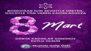 Başkan Özelden 8 Dünya Mart Kadınlar Günü mesajı