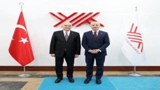 Başkan Özlü, YÖK başkanı ile görüştü