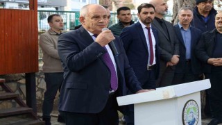 Başkan Öztürk belediye personelleri ile bayramlaştı