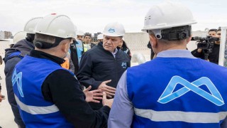 Başkan Seçer Mezitli İçmesuyu Şebekesi çalışmalarını yerinde inceledi