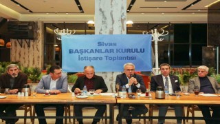 Başkanlar Sivasın yol haritası için bir araya geldi