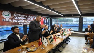 Batı Trakya Türkleri Bursada bayramlaştı