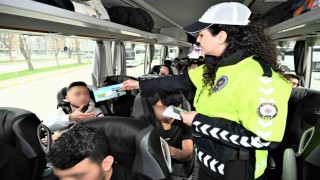 Batmanda bayram öncesi trafik bilgilendirme faaliyeti