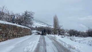 Batmanda kar mesaisi devam ediyor
