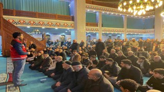 Batmanda teravih öncesi bağımlılıkla mücadele çalışması