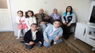 Battalgazi Belediyesinden çocuklarla bayram ziyareti