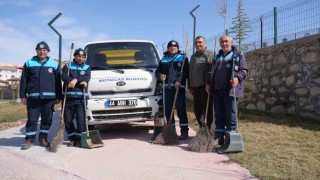 Battalgazide Derme Deresi çevresinde temizlik ve yıkama çalışması