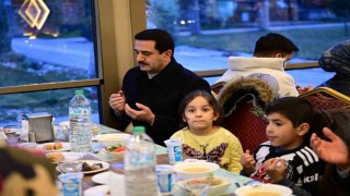 Battalgazide yetim çocuklarla iftar buluşması