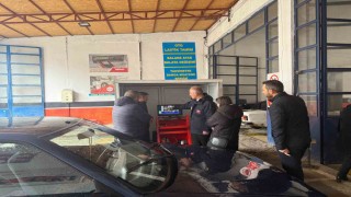 Bayburtta egzoz gazı emisyon ölçüm istasyonları denetlendi