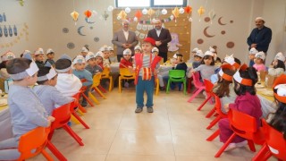 Bayburtta minikler çocuk iftarında ramazan sevincini yaşadı