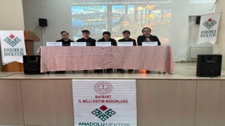 Bayburtta öğrenciler Sait Faik Abasıyanıkı anlattı