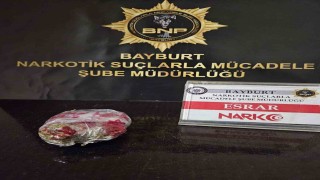 Bayburtta uyuşturucuyla mücadele devam ediyor