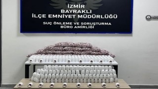 Bayraklıda binlerce uyuşturucu hap yakalandı