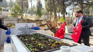 Bayram öncesi şehit mezarlıkları ter temiz oldu
