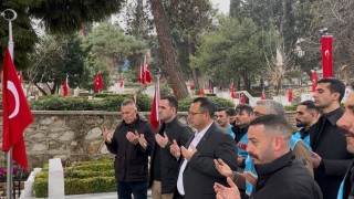 Bayram öncesinde şehitler unutulmadı
