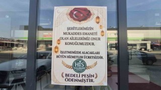 Bedeli peşin ödendi dediler, bütün hizmetlerini ücretsiz yaptılar